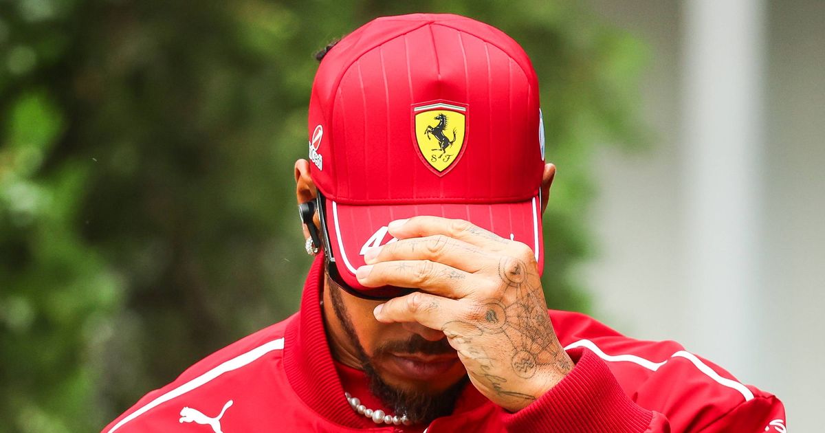 Lewis Hamilton pulls out of Ferrari event amid Roscoe health scare as replacement named - The Mirror